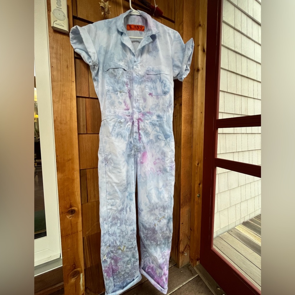 Ice-Dyed Jumpsuit - Unisex size S